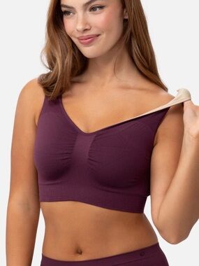 Underoutfit Reversible Bra Medium Wine Almond